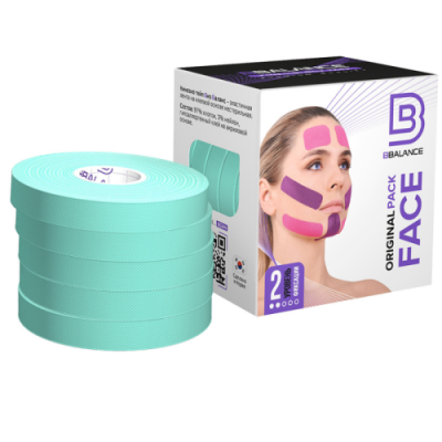 BBalance Face Pack 1 см*5 м (мята) Кинезио тейпы / Товары для красоты | V4.Market