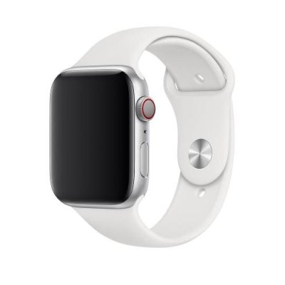 Ремешок Apple для Watch 45mm Sport Band White Ремешки и браслеты для умных часов Apple / Электроника | V4.Market