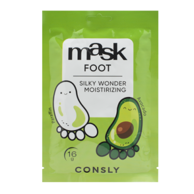 Consly Silky Wonder Avocado and Paraffin Moisturizing Foot Mask Маски для ног / Товары для красоты | V4.Market