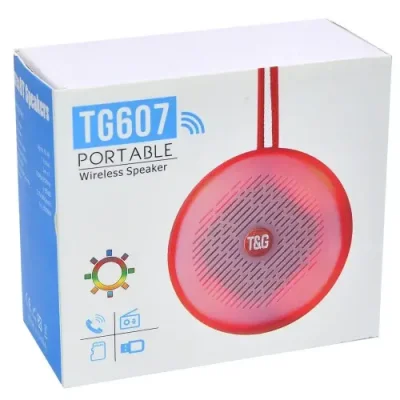 Bluetooth колонка портативная TG 607 (красный) Портативная акустика, Умные колонки / Электроника | V4.Market