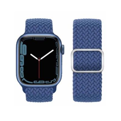 Ремешок Hoco WA05 Jane Eyre для Apple Watch 42/44/45/49mm нейлон (синий) Ремешки и браслеты для умных часов Apple / Электроника | V4.Market